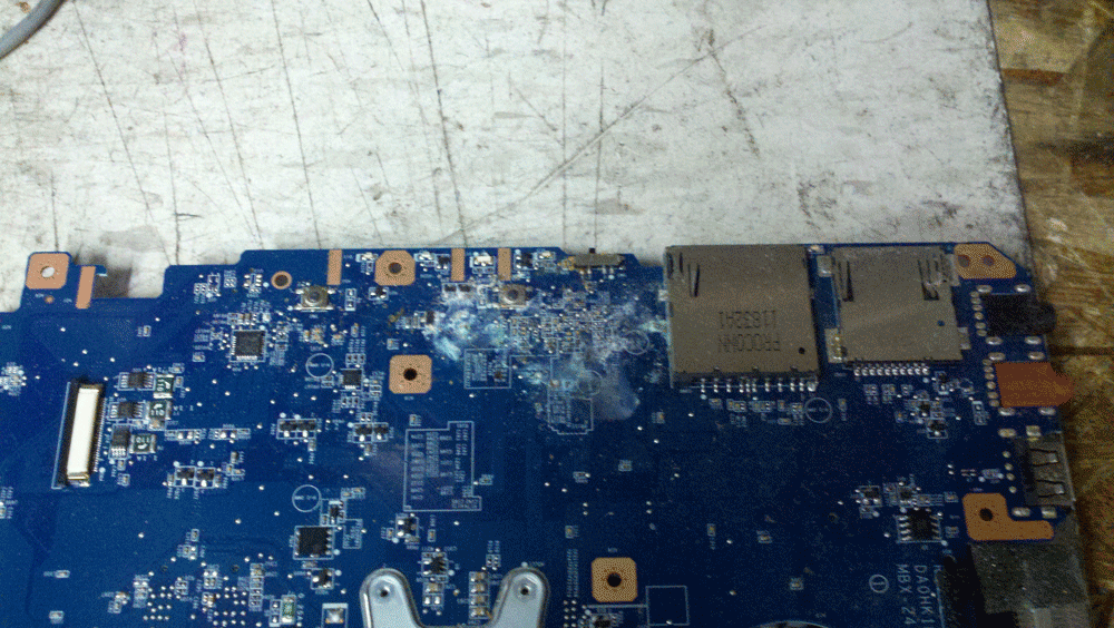 liquid damaged macbook